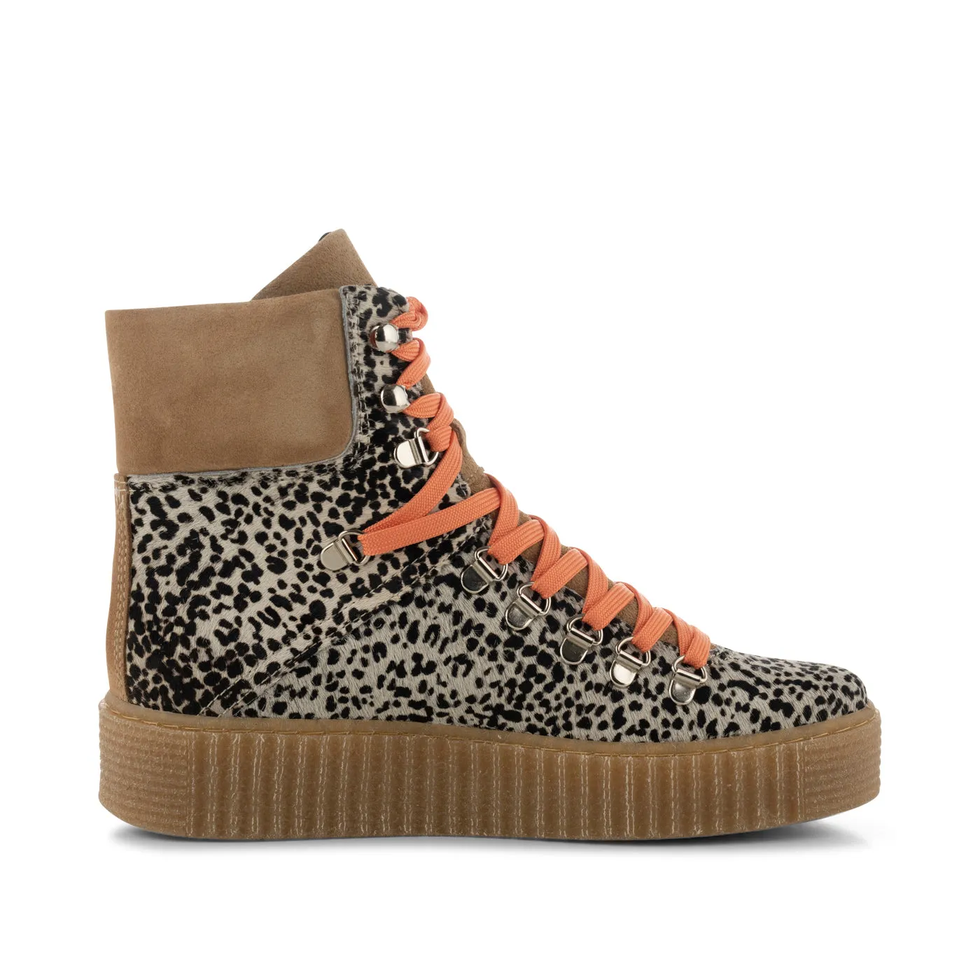 Agda støvle ruskind - OFF WHITE