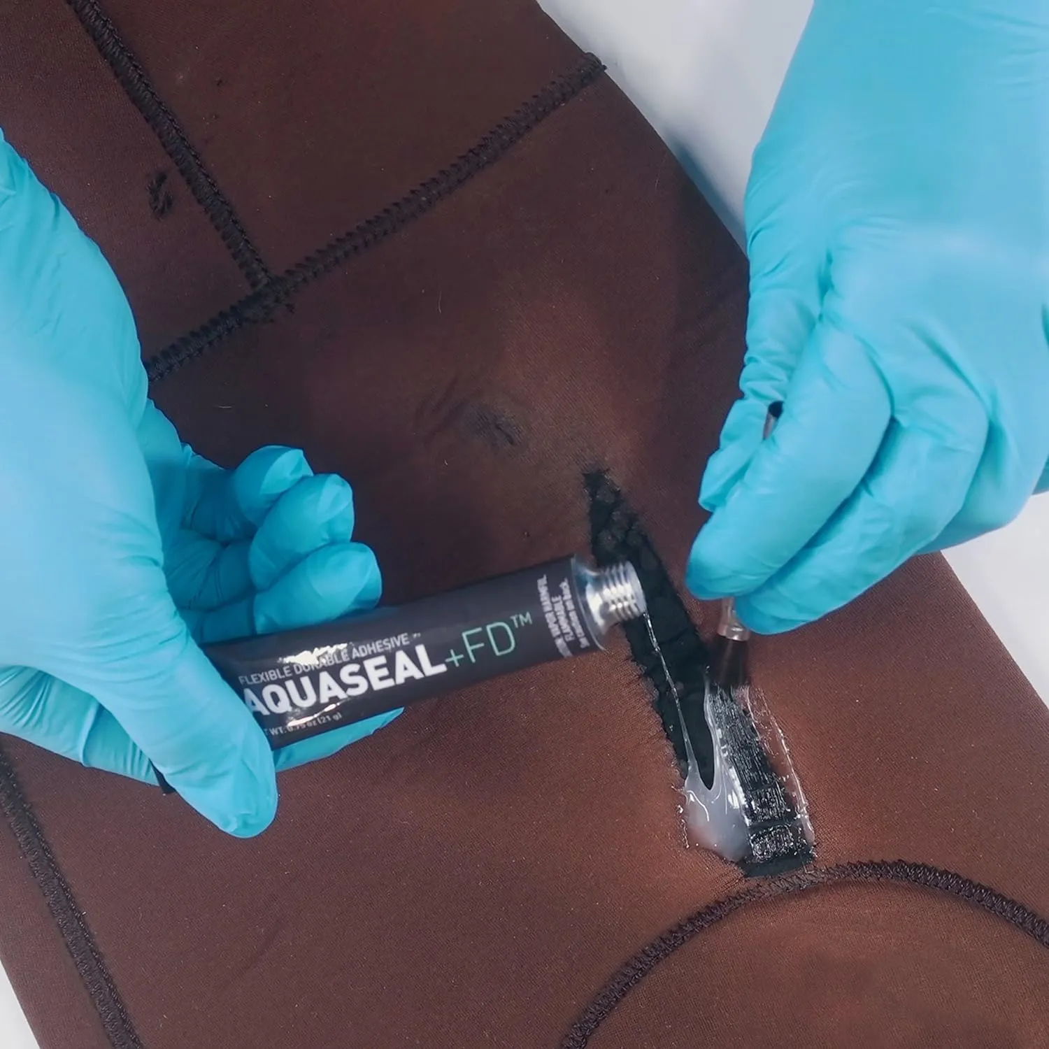 GEAR AID Aquaseal FD Flexible Durable Repair Adhesive for Fixing Tears and Holes in Waders, Wetsuits, PVC Inflatables, Vinyl and Outdoor Gear, Dries Clear