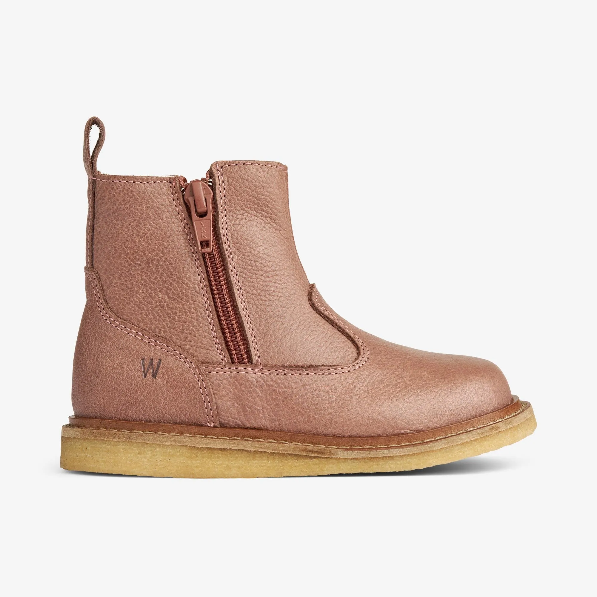 Gisa Zip Tex - dusty rouge