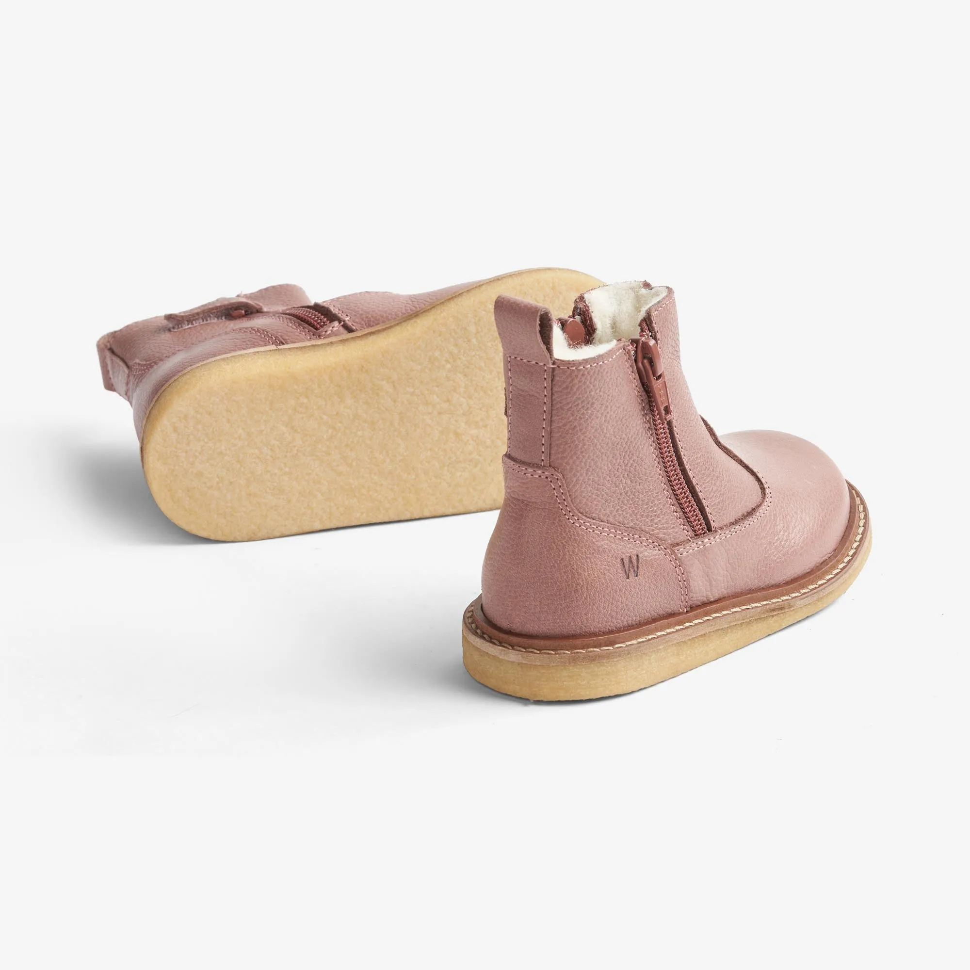 Gisa Zip Tex - dusty rouge