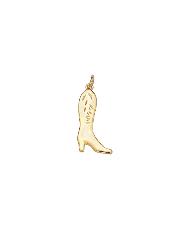 High Heel Cowboy Boot Charm