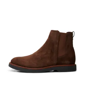 Kip chelsea støvle ruskind - CHOCOLATE Kip chelsea støvle ruskind - CHOCOLATE