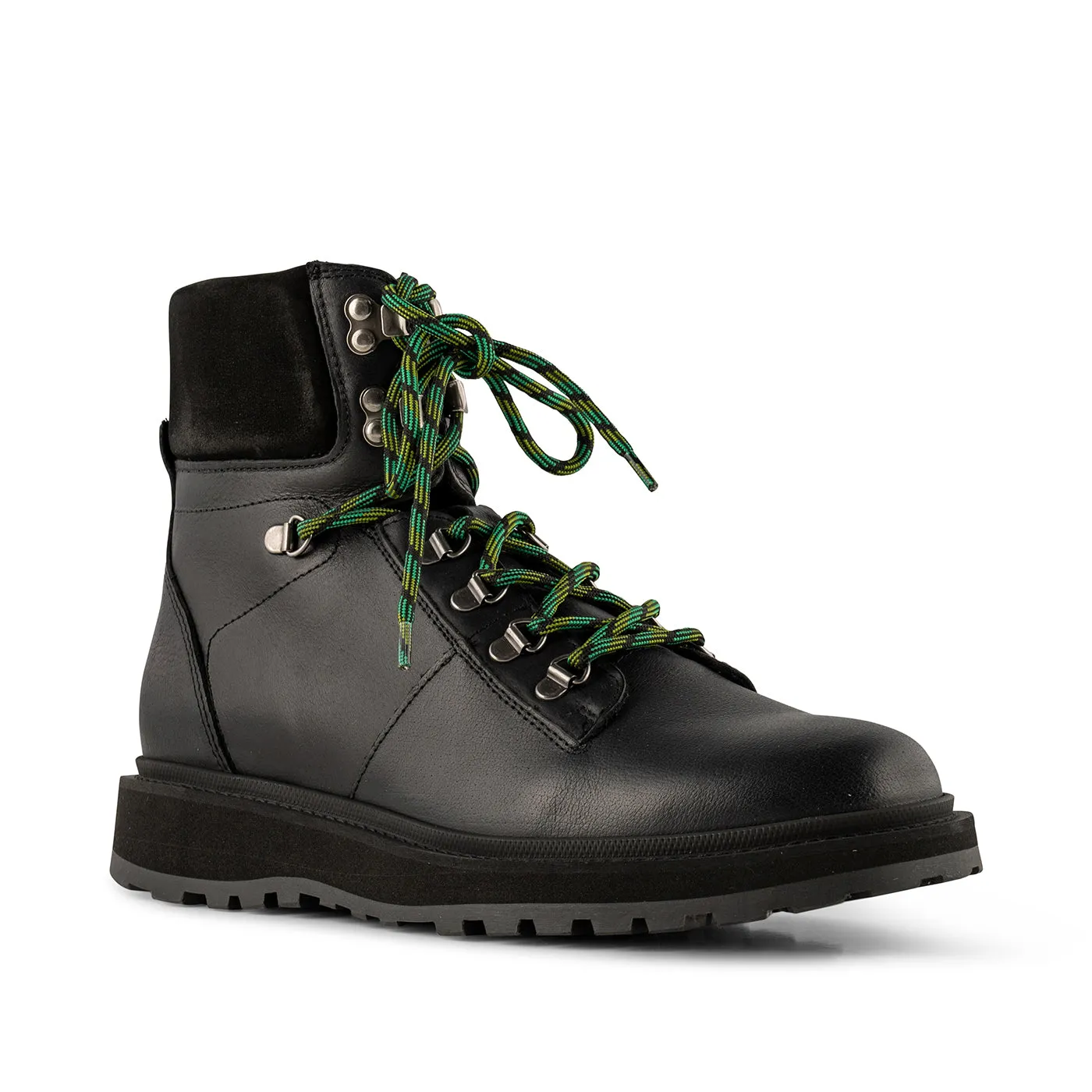 Kite boot leather - BLACK