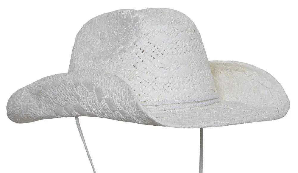 Ladies Toyo Western Cowboy Hat w/ Strap