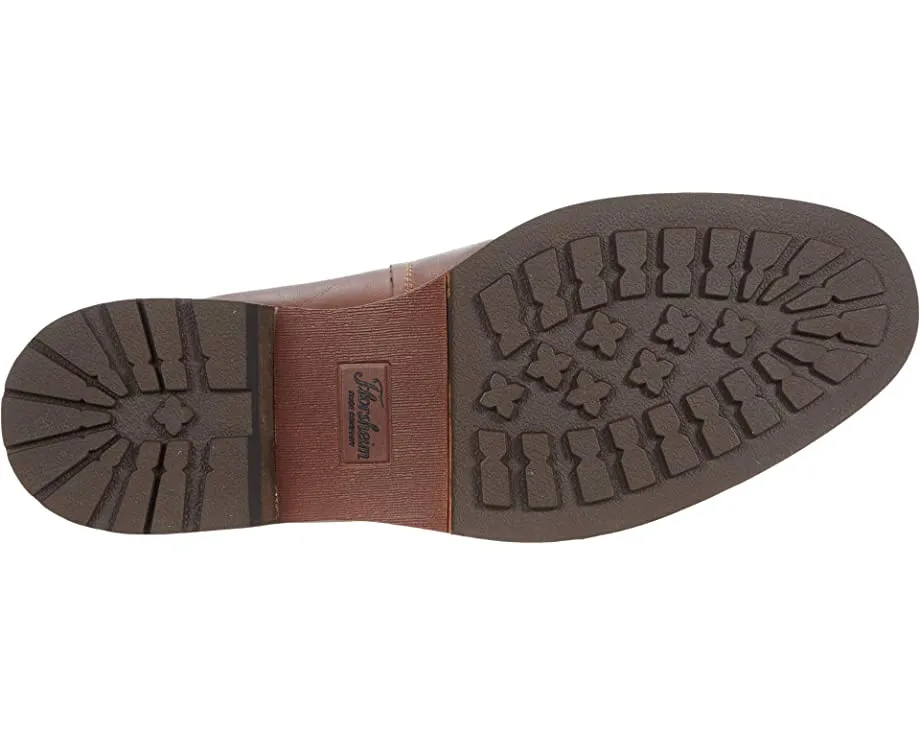 Lodge Plain Toe Gore Boot Florsheim, smooth chestnut