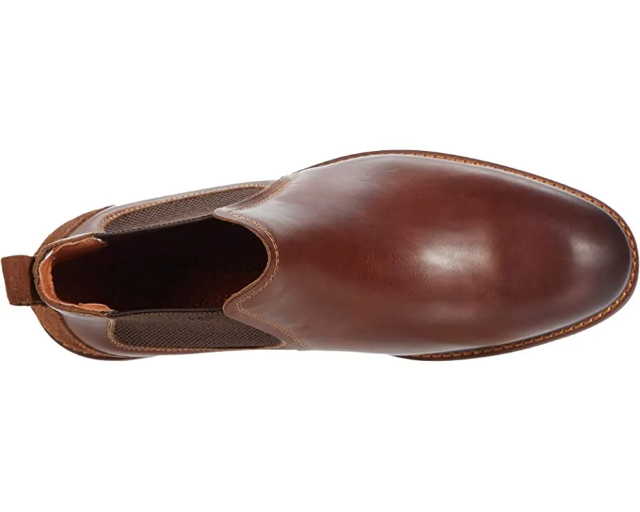 Lodge Plain Toe Gore Boot Florsheim, smooth chestnut