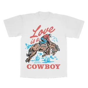 LOVE IS A COWBOY T-SHIRT