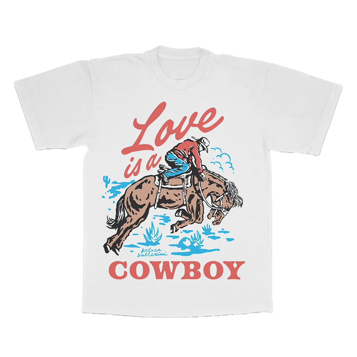LOVE IS A COWBOY T-SHIRT