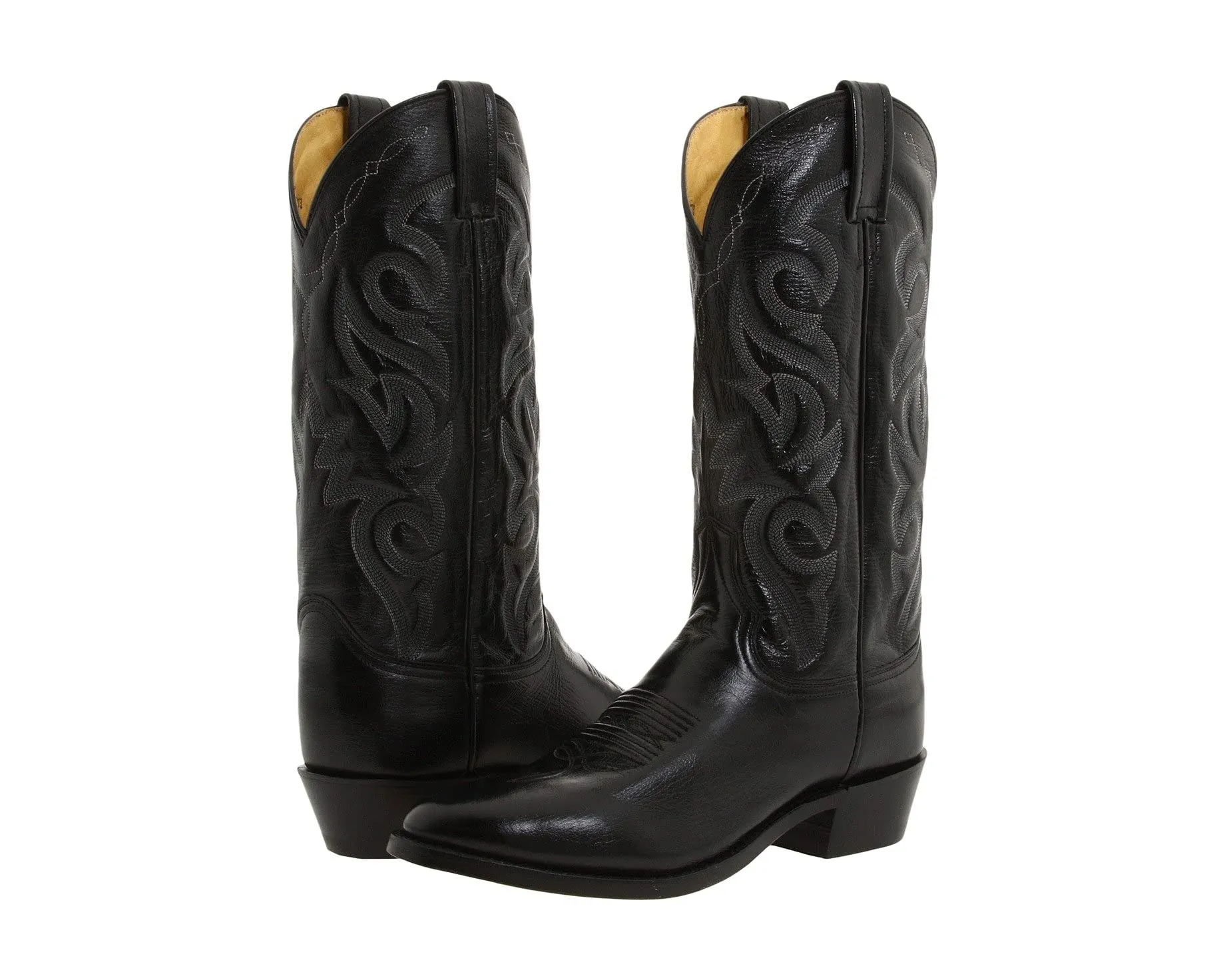 Milwaukee R Toe Dan Post Boots, Black