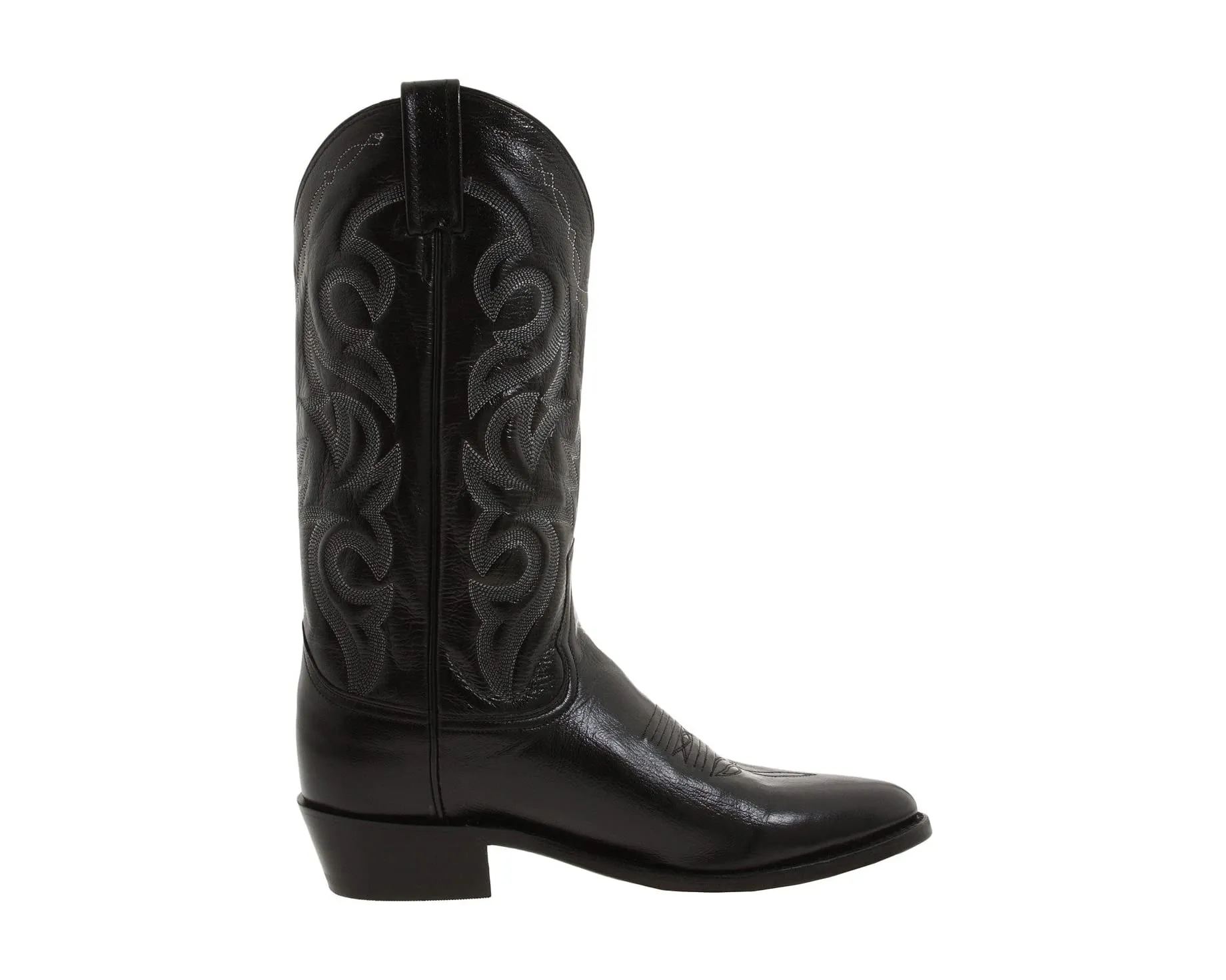 Milwaukee R Toe Dan Post Boots, Black