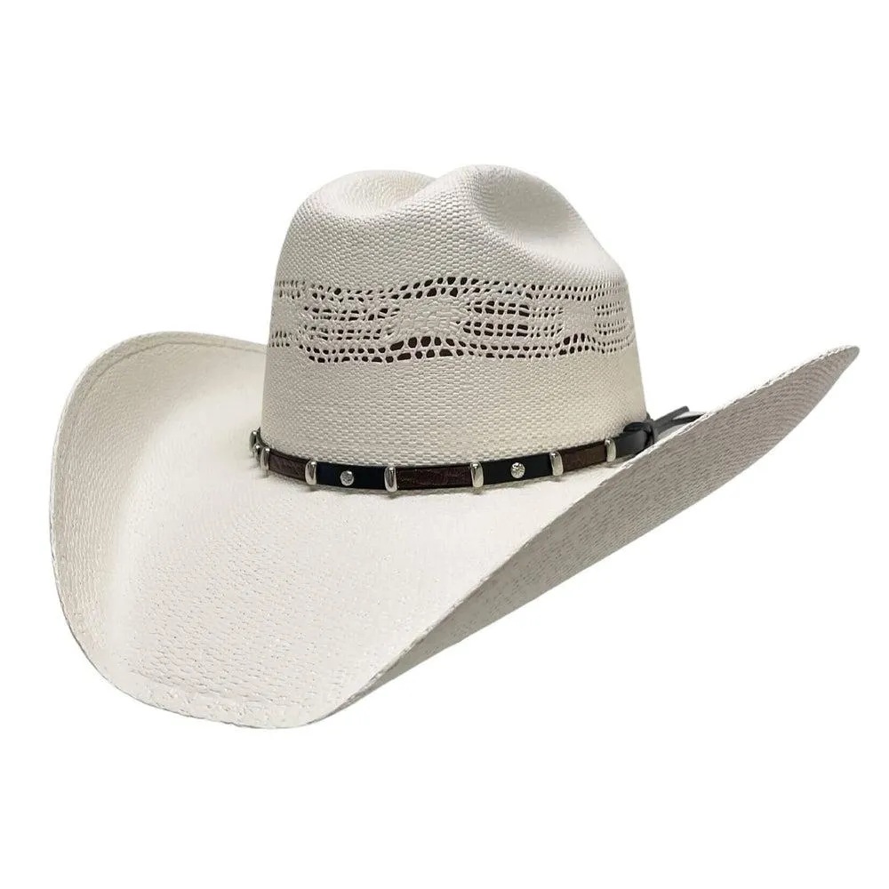 Montana | Mens Straw Cowboy Hat with Western Hat Band