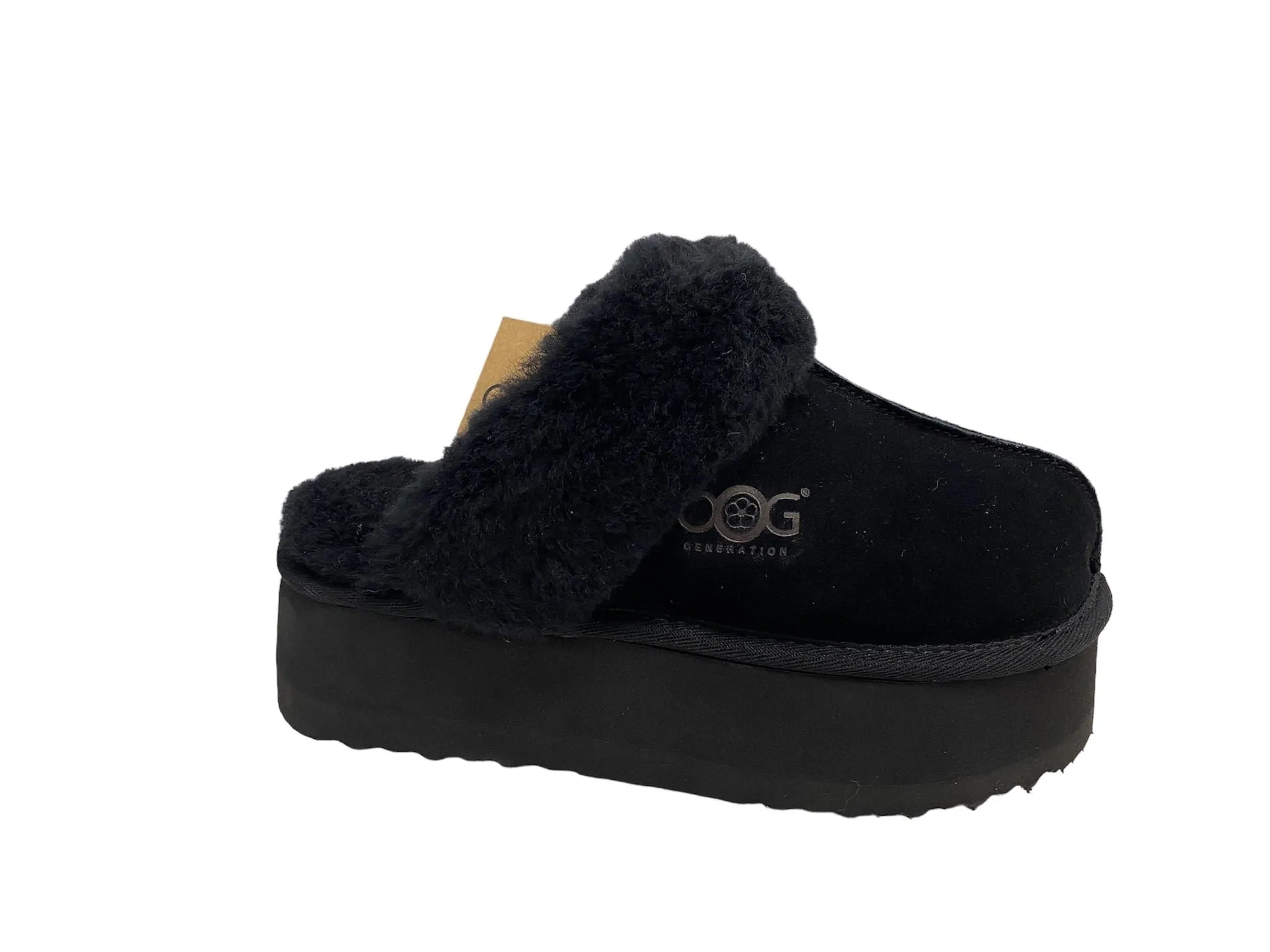 OBTC044 Mini OOG Design Slippers aus Leder für Damen