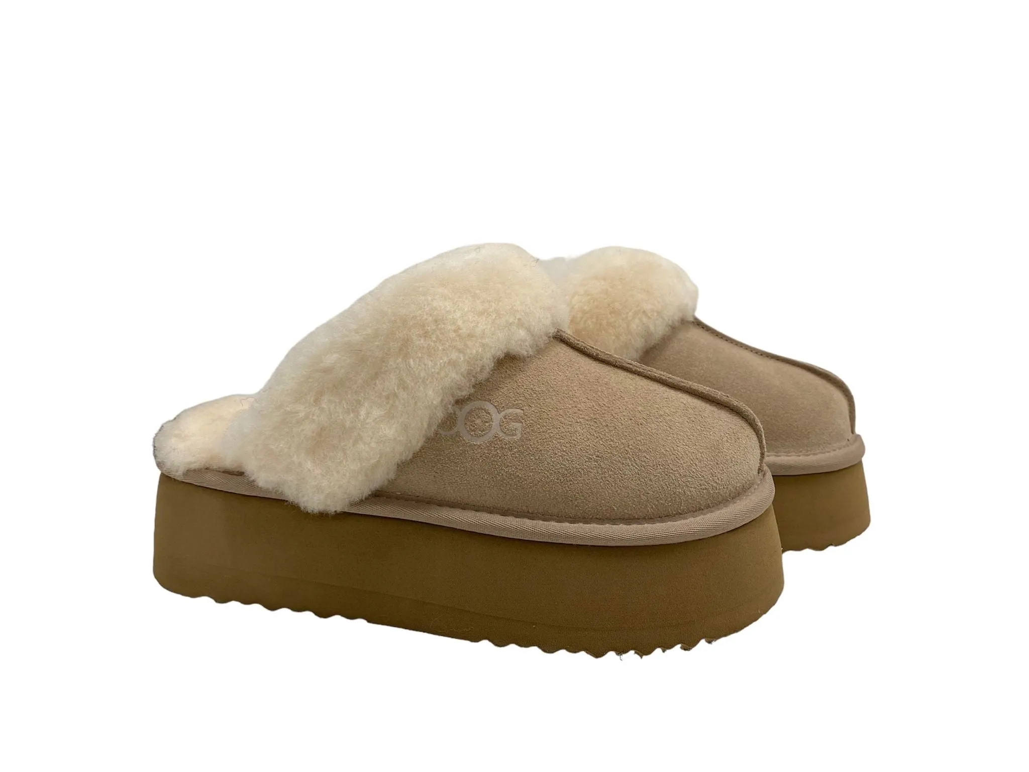 OBTC044 Mini OOG Design Slippers aus Leder für Damen