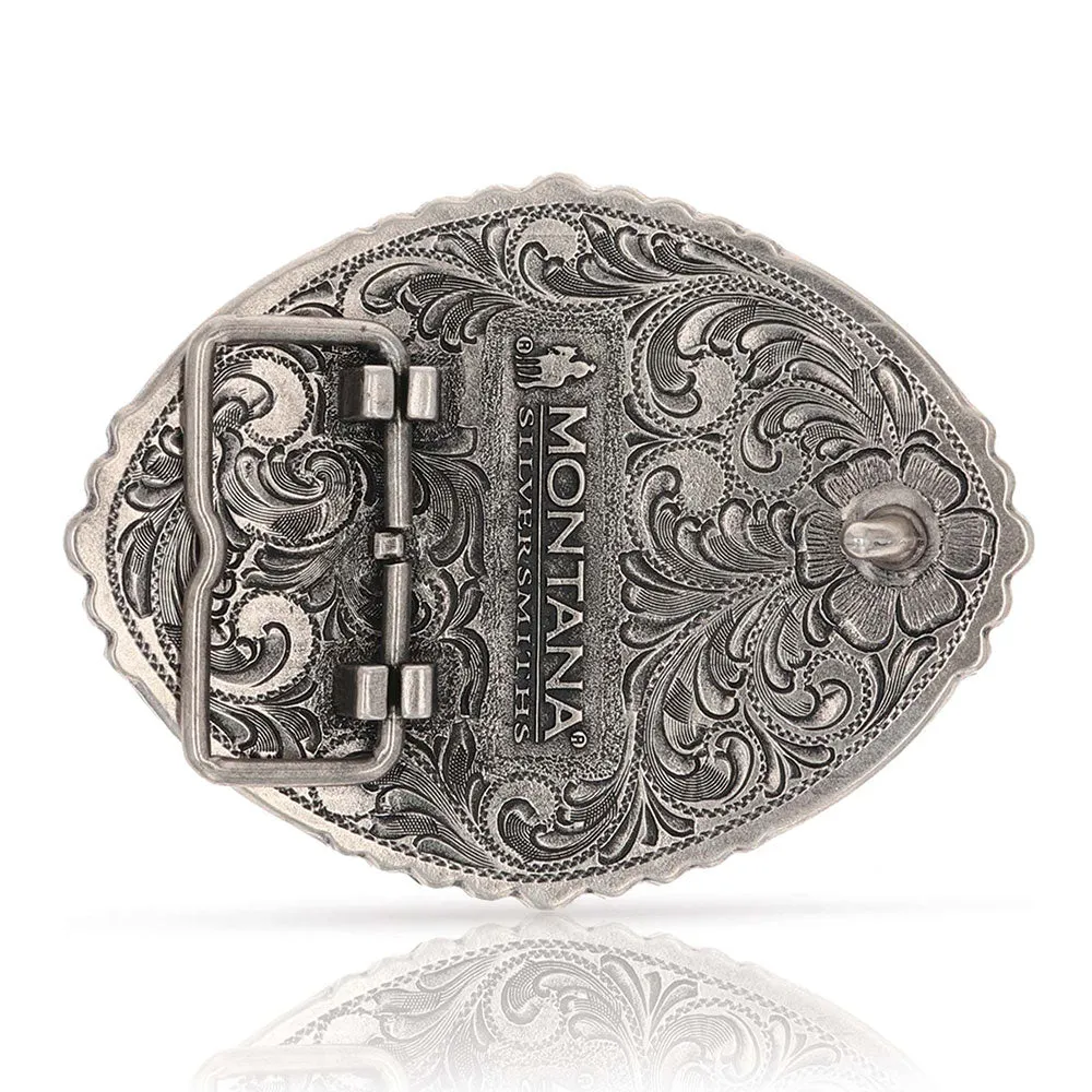 Pain Is Temporary Bull Riding Attitude Buckle