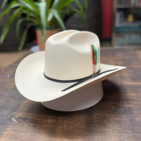 Tombstone 100X Sinaloa Cowboy Hat with Feathers 3" TOM-3905