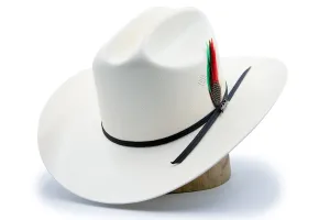 Tombstone 100X Sinaloa Cowboy Hat with Feathers 3" TOM-3905