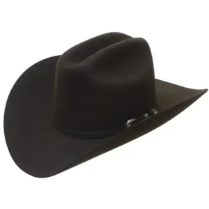 Tombstone 20X Cowboy Felt Hat El Patron Shape Brown Chocolate TOM-4010