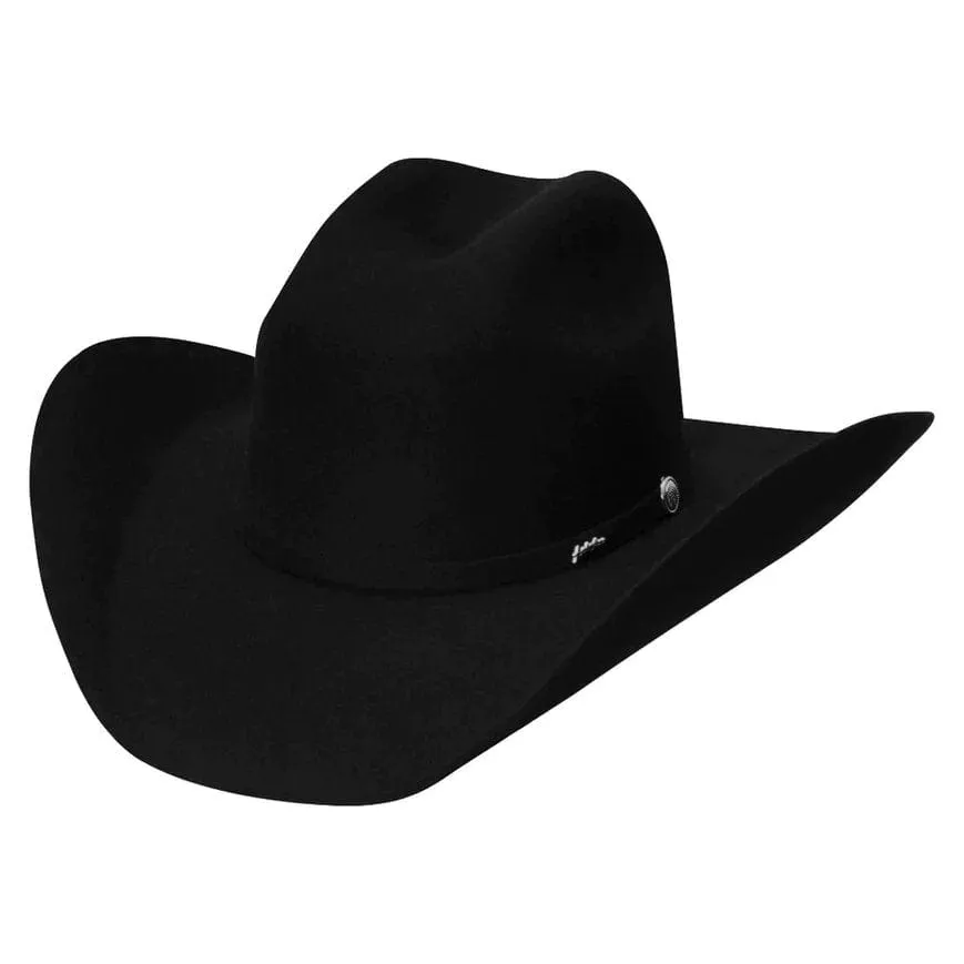 Tombstone 50X Beaver Fur Felt Cowboy Hat East West Black TOM-2502