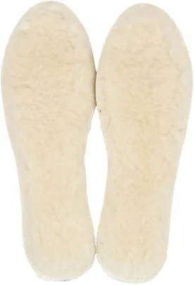 Unisex Sheepskin Insoles Warm Soft Cozy