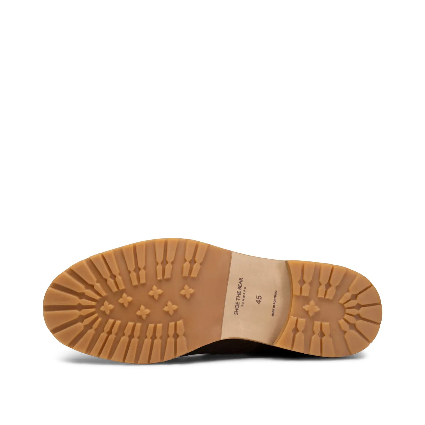 York snørestøvle ruskind - BROWN